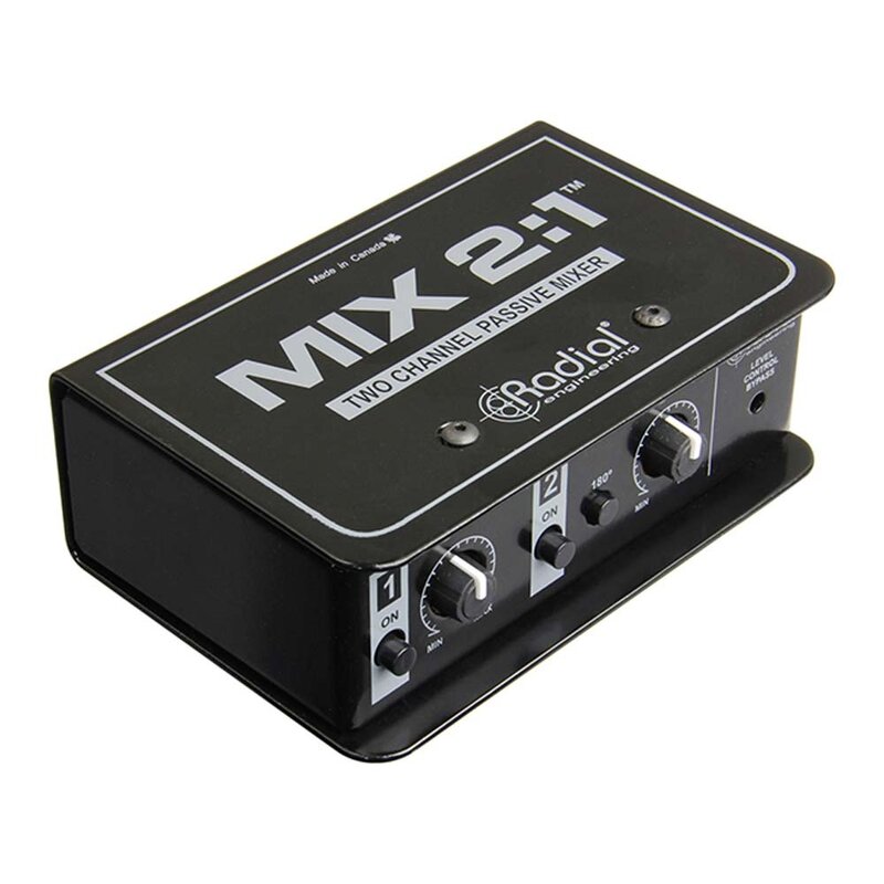 MIX 2:1 passieve 2-kanaals mixer