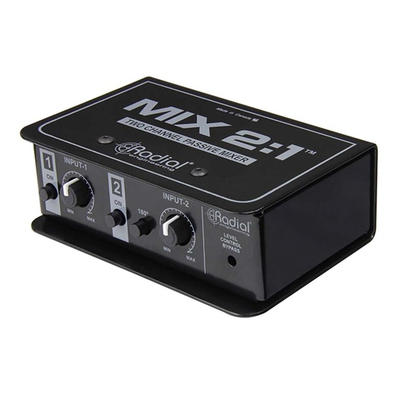 MIX 2:1 passieve 2-kanaals mixer