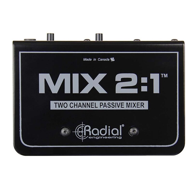 MIX 2:1 passieve 2-kanaals mixer