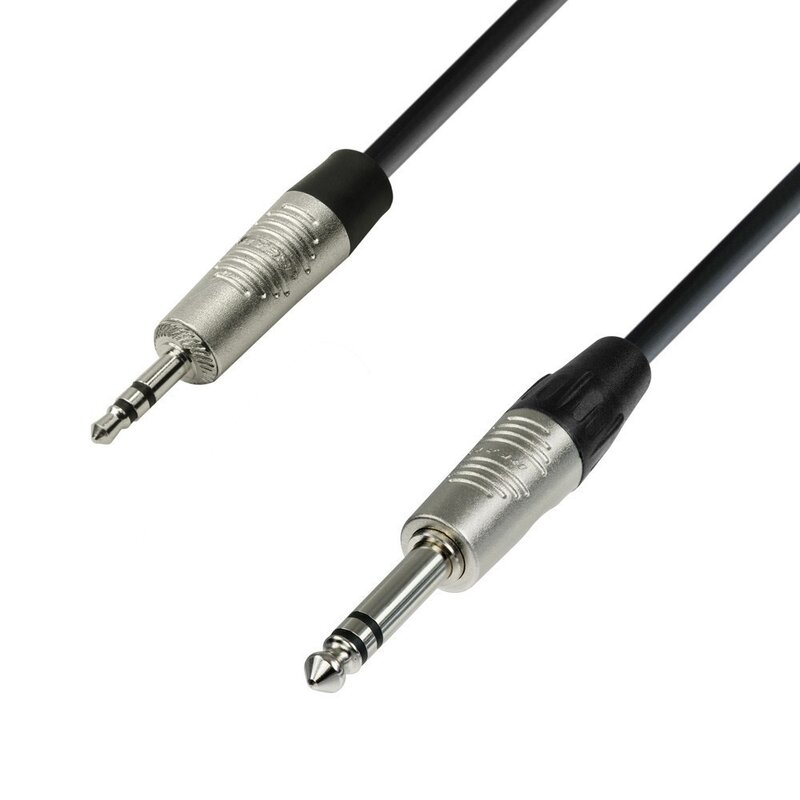 4 Star BVW 0150 Rean verloopkabel 1x stereo jack naar 1x mini-jack 1,5m