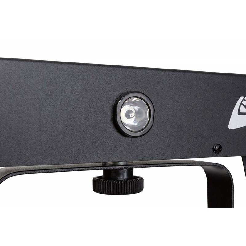 Liveset 2 met 4 RGB LED-parren & 4 stroboscopen op statief