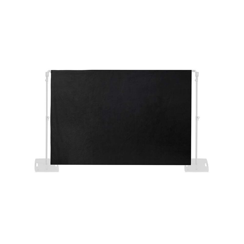 PAD C B 1 molton gordijn voor Pipe & Drape systeem