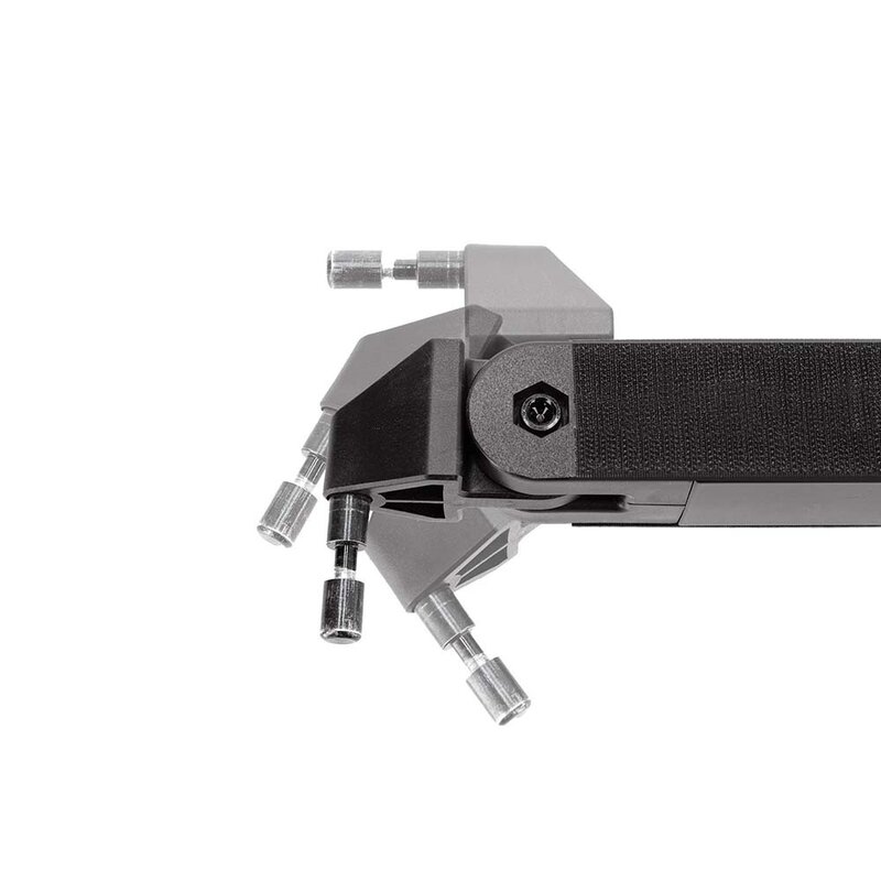 PAD T horizontale ligger voor Pipe & Drape systeem