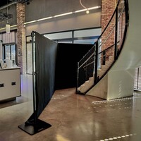 PAD T horizontale ligger voor Pipe & Drape systeem