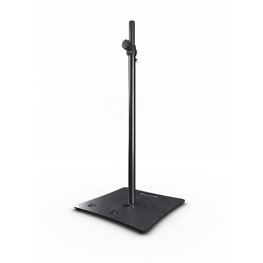 Hilec Stick SB zwart speakerstatief met vierkante stalen voet afbeelding