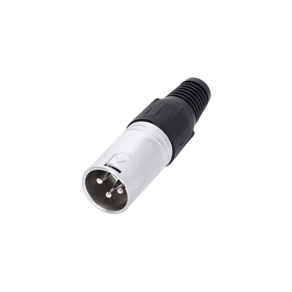 Adam Hall XLR 3p kabeldeel Male zilver afbeelding