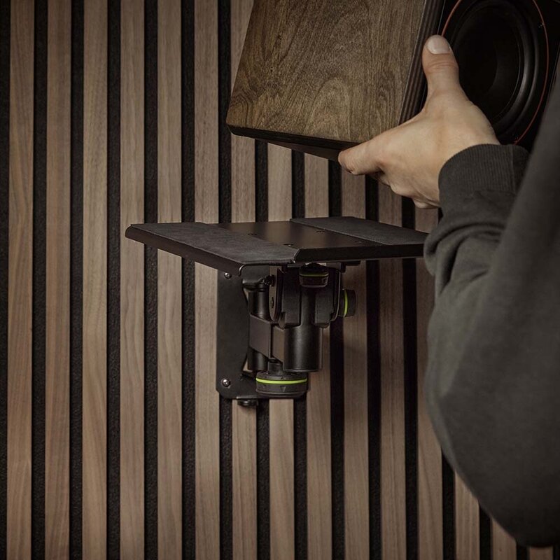 Gravity SP WM 1 B kantel- en draaibare muurbeugel voor studiospeakers SP WM 1 B kantel- en draaibare muurbeugel voor studiospeakers