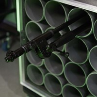 TMS 4332 B Touring Series microfoonstandaard met tripod zwart