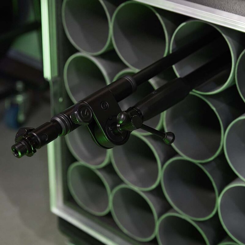 TMS 4332 B Touring Series microfoonstandaard met tripod zwart