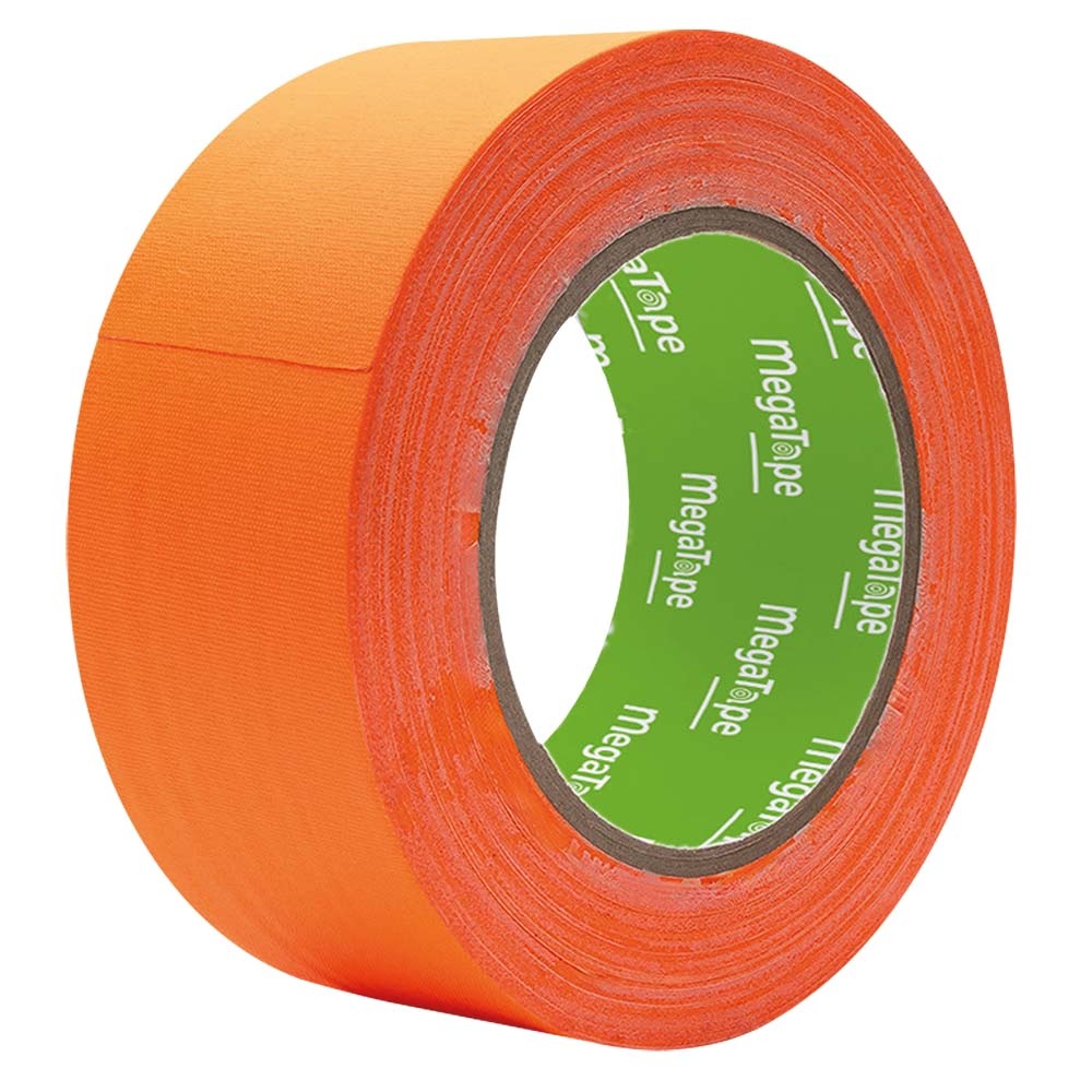 Megatape UT120 fluorescerende gaffa tape 19mm 25m oranje