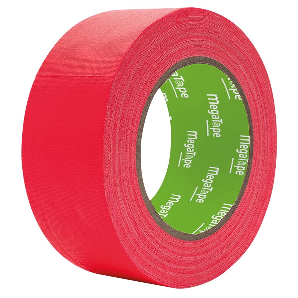 Megatape UT120 fluorescerende gaffa tape 19mm 25m roze