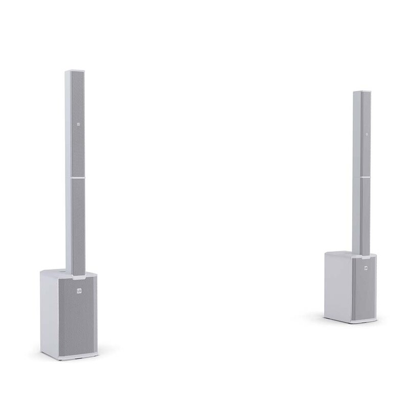 LD Systems MAUI 11 G3 MIXW actief kolom PA systeem met mixer wit MAUI 11 G3 MIXW actief kolom PA systeem met mixer wit