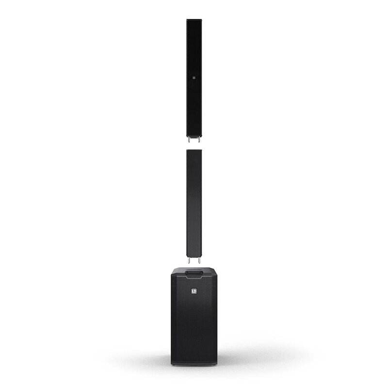 LD Systems MAUI 11 G3 MIX actief kolom PA systeem met mixer zwart MAUI 11 G3 MIX actief kolom PA systeem met mixer zwart