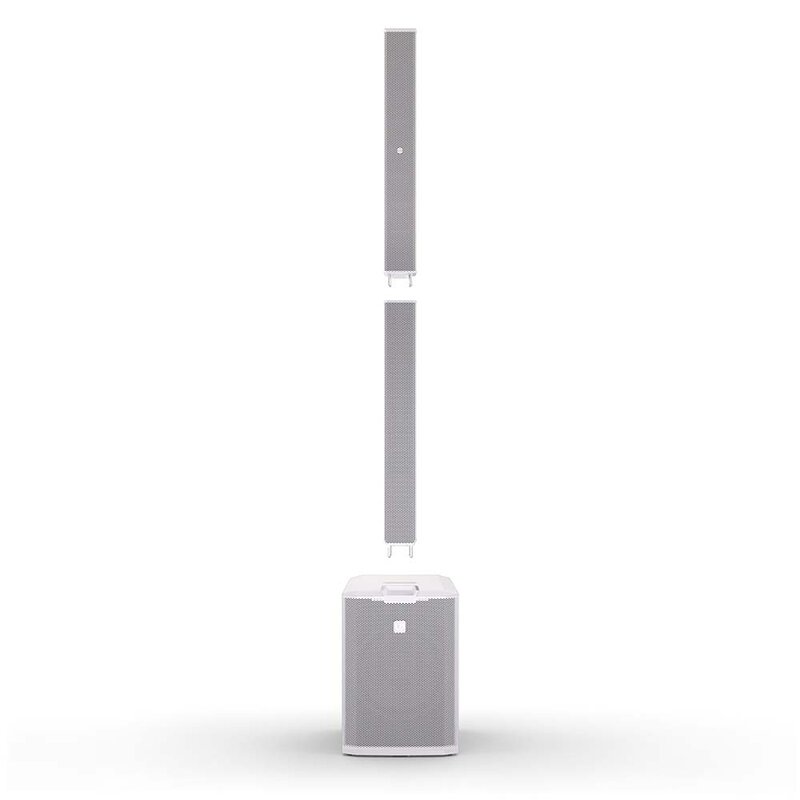 LD Systems MAUI 28 G3 MIXW actief kolom PA systeem met mixer wit MAUI 28 G3 MIXW actief kolom PA systeem met mixer wit