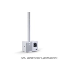 LD Systems MAUI 28 G3 MIXW actief kolom PA systeem met mixer wit MAUI 28 G3 MIXW actief kolom PA systeem met mixer wit