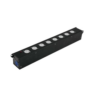 Eurolite SAB-82X 8-weg verdeeldoos met P-con in- en uit
