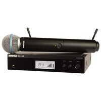 Shure BLX24R-Beta 58A draadloze handheld microfoonsysteem (rackmount) BLX24R-Beta 58A draadloze handheld microfoonsysteem (rackmount)