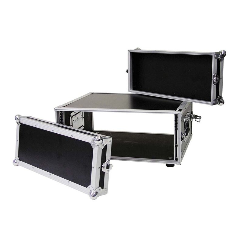 Effect Rack CO DD 19 inch flightcase 4HE 380mm diep