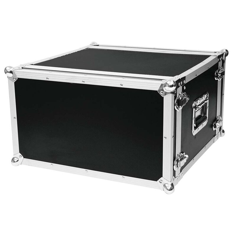 Effect Rack CO DD 19 inch flightcase 6HE 380mm diep