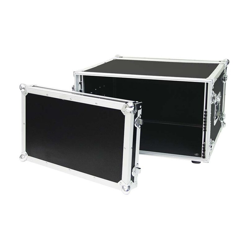 Effect Rack CO DD 19 inch flightcase 6HE 380mm diep