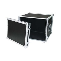 Effect Rack CO DD 19 inch flightcase 8HE 380mm diep