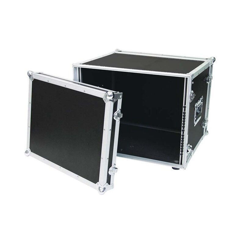 Effect Rack CO DD 19 inch flightcase 8HE 380mm diep