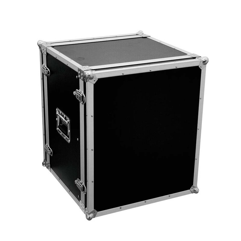 Effect Rack CO DD 19 inch flightcase 12HE 380mm diep