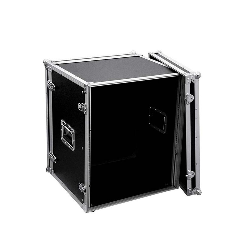 Effect Rack CO DD 19 inch flightcase 12HE 380mm diep