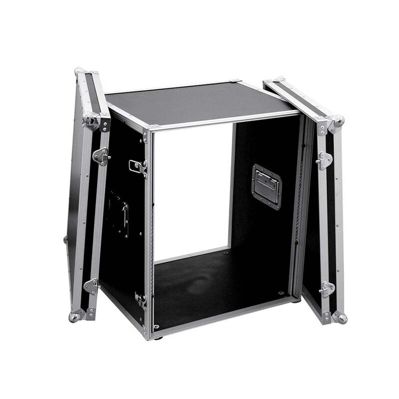 Effect Rack CO DD 19 inch flightcase 12HE 380mm diep