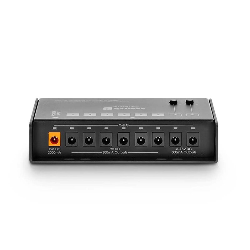 PWT08MK2 universeel effectpedaal voeding met 8 uitgangen