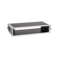 Rack Profi 19 inch flightcase 2HE 250mm diep