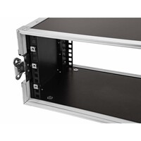 Rack Profi 19 inch flightcase 4HE 250mm diep