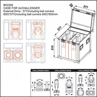 Case for 2x Challenger BSW, BEAM of WASH