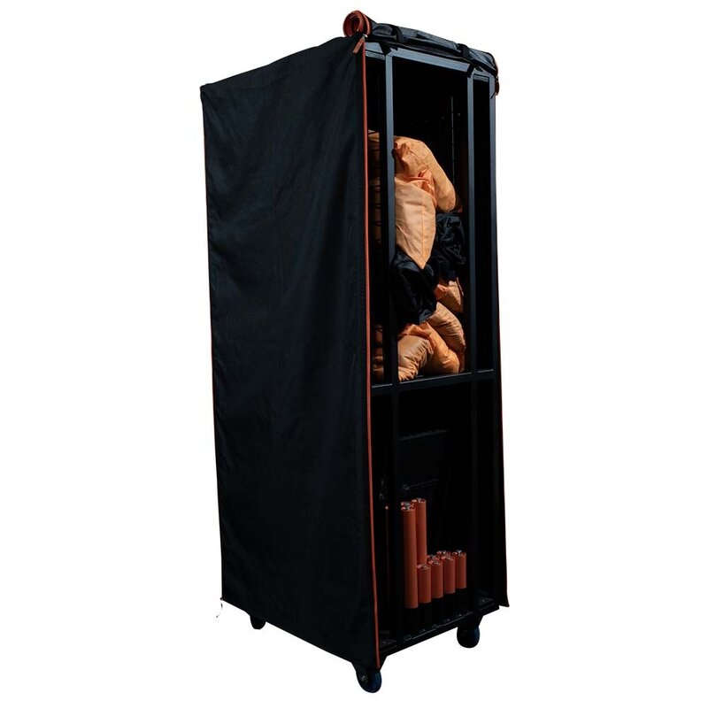 Pipe and Drape trolley cover