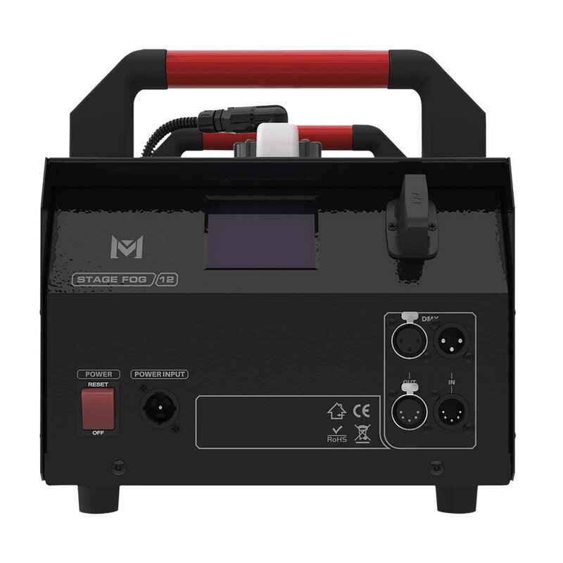 M-12 rookmachine met dubbele uitgang 2000W