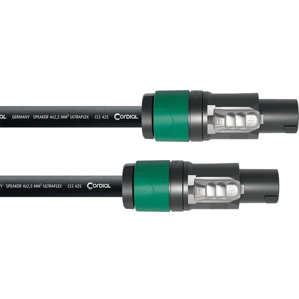 Cordial CPL 20 LL4 Speakon speakerkabel 4x2,5mm 20m afbeelding