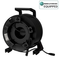 PRX656/90 CAT6A kabel op haspel met Neutrik connector 90m