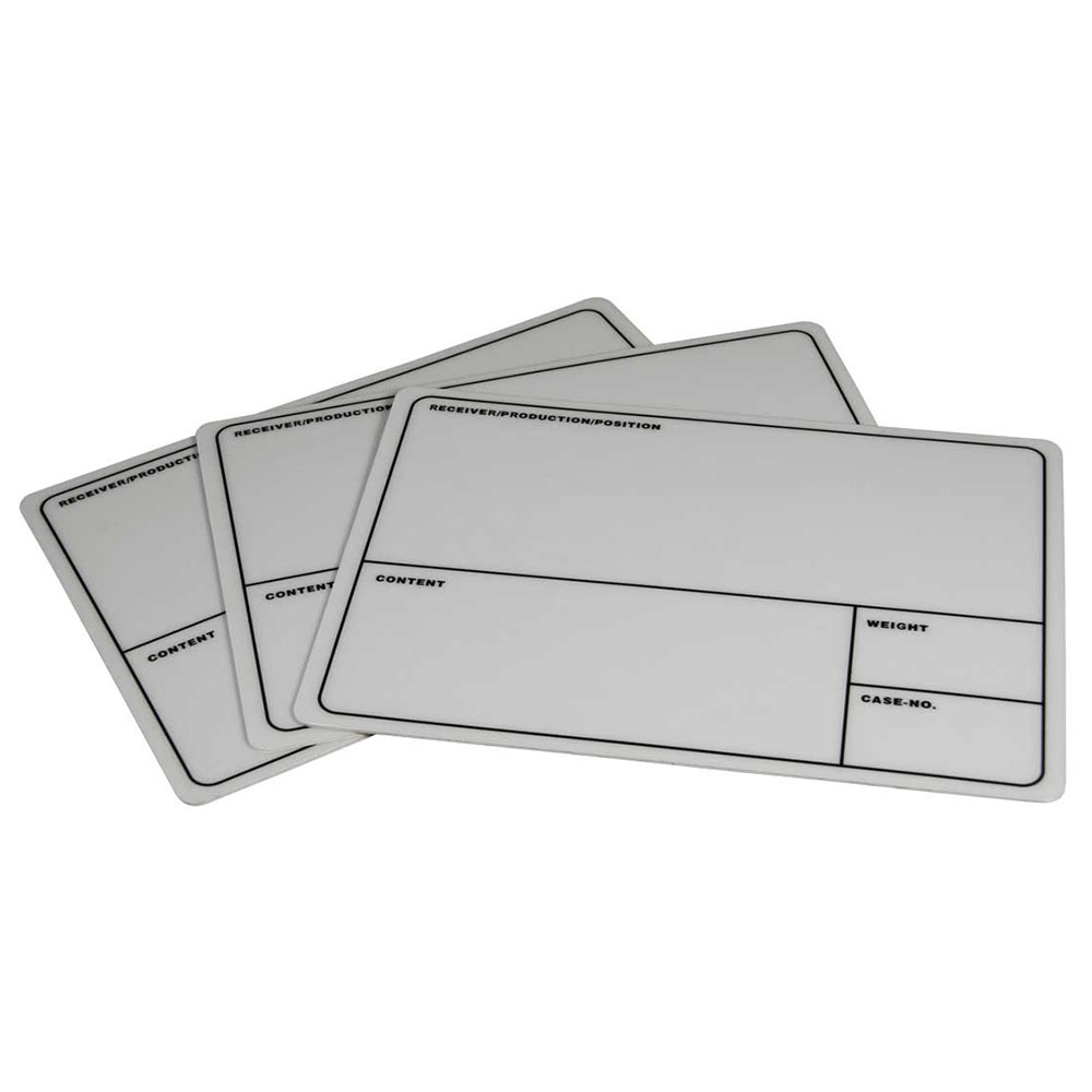 ProDJuser Case labels zilver (50 stuks) afbeelding