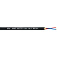 Cordial ECL CMK222-BLACK100 Microfoonkabel 2x 0.22mm² zwart 100m ECL CMK222-BLACK100 Microfoonkabel 2x 0.22mm² zwart 100m