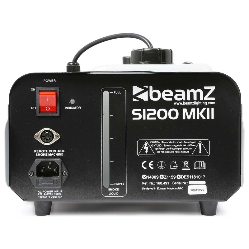 S1200 MKII rookmachine 1200W