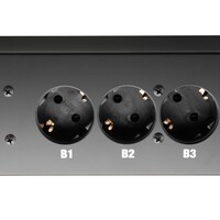 19 inch 9-weg stroomverdeler