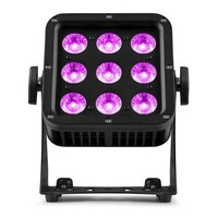 StarColor75 LED flood light voor buiten 9x 8W RGBA IP65