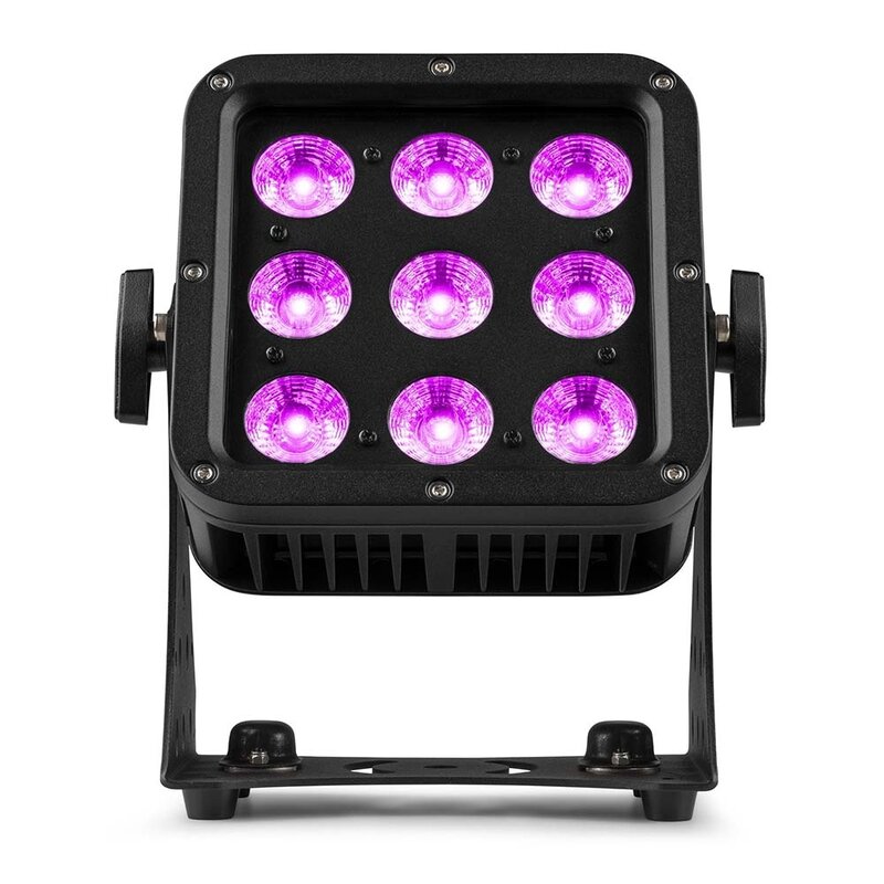 StarColor75 LED flood light voor buiten 9x 8W RGBA IP65