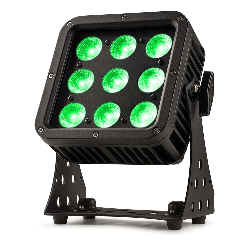 BeamZ StarColor75 LED floodlight voor buiten 9x 8W RGBA IP65 afbeelding