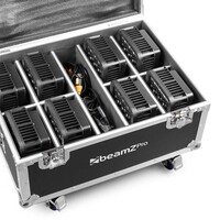 FL128 flightcase voor 8 StarColor 128's