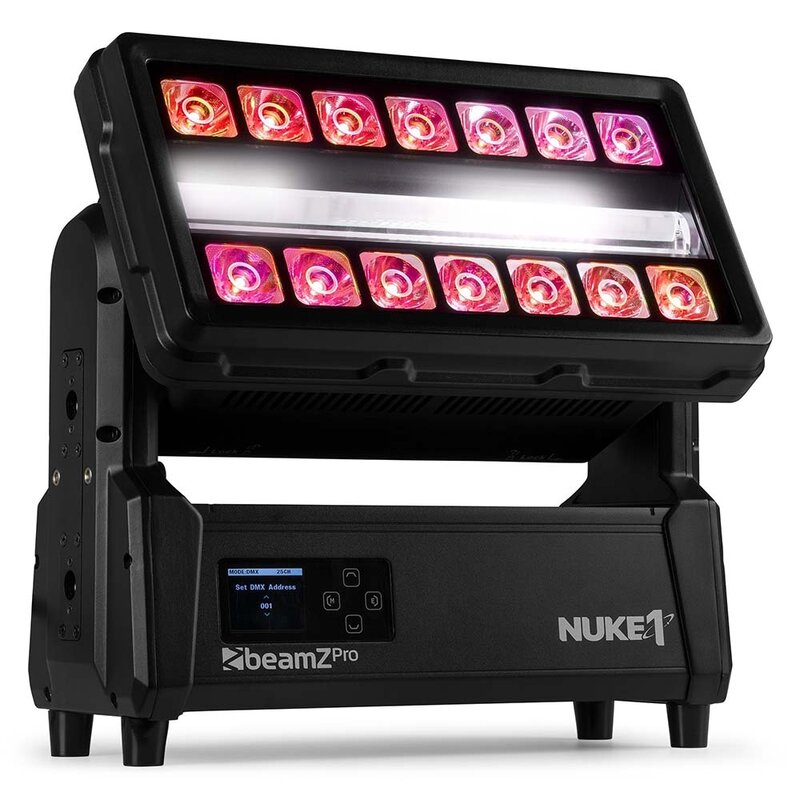 Nuke1 gemotoriseerde strobe/beam voor buiten IP65