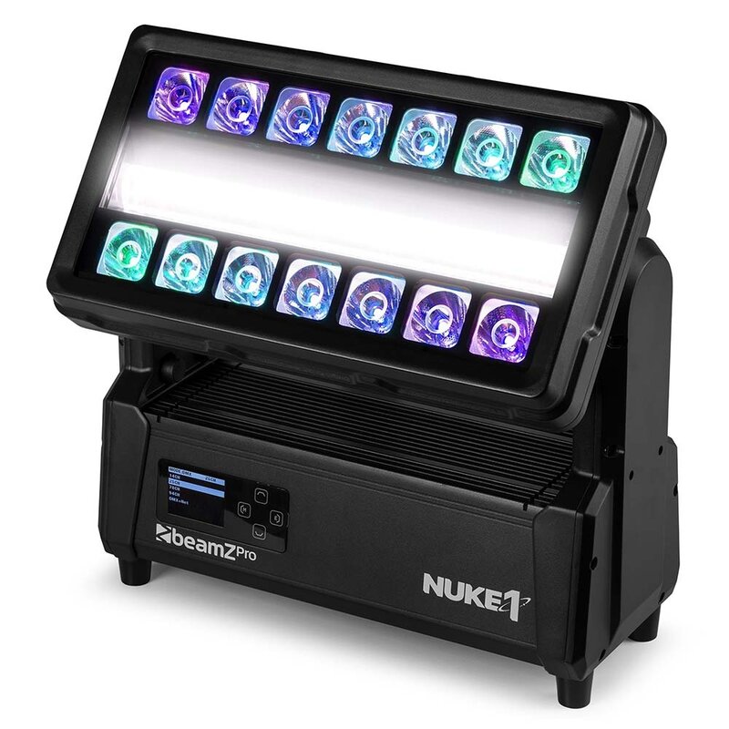Nuke1 gemotoriseerde strobe/beam voor buiten IP65