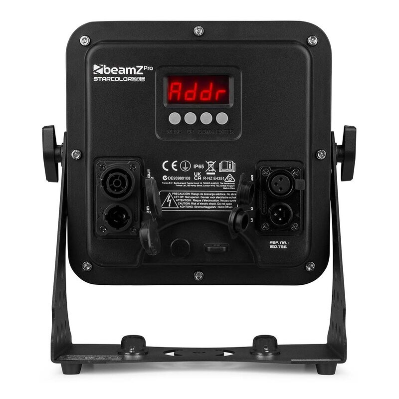 StarColor205 LED flood light voor buiten 24x 10W RGBA IP65