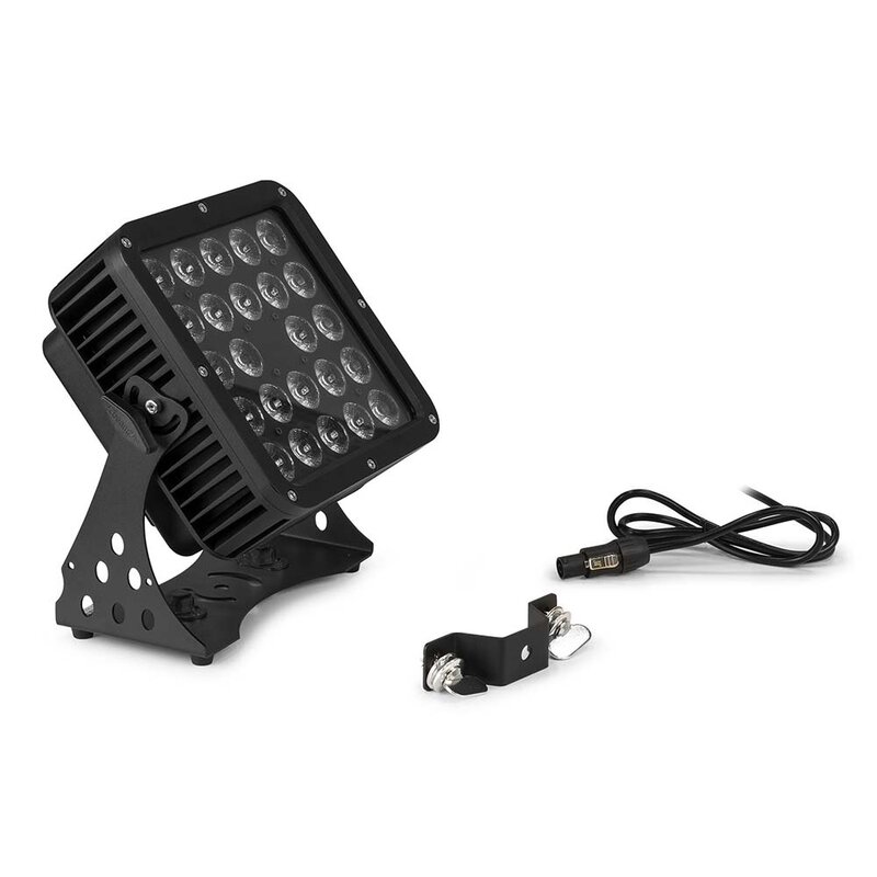 StarColor205 LED flood light voor buiten 24x 10W RGBA IP65