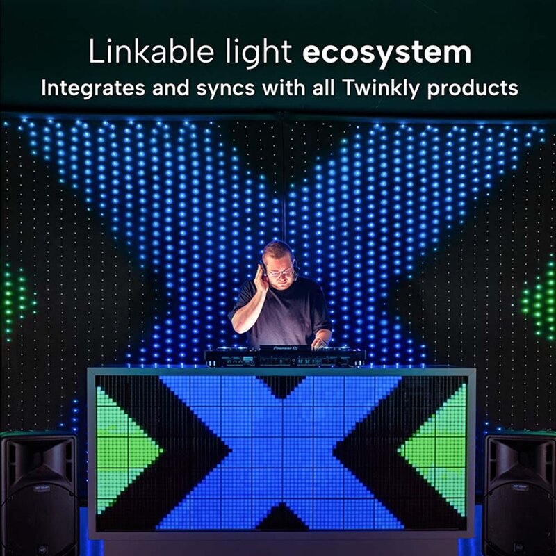 LED Lightwall met besturing via app en aluminium standaard